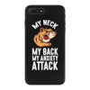 my neck my back my anxiety attack opossum guys tee iPhone 7 Plus Case