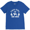 This Girl Loves Her Cane Corso V-Neck Tee