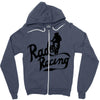 rad racing Zipper Hoodie