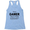 gamer baseball Racerback Tank
