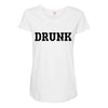 drunk Maternity Scoop Neck T-shirt