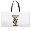 my body is a garden, not a graveyard Weekender Totes