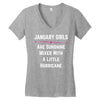January Girls Women's V-Neck T-Shirt