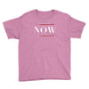 Yesterday Now Tomorrow Youth Tee