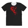 heartless splatter All Over Women's T-shirt
