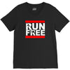 free running parkour run free V-Neck Tee