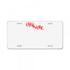 carnivore logo red License Plate