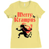 merry krampus Ladies Fitted T-Shirt