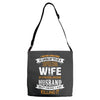 Super Cool Wife Of A Freaking Awesome Husband Adjustable Strap Totes