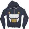 Saiyan Armor DBZ Vegeta Zipper Hoodie