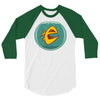 angry goldfish cartoon 3/4 Sleeve Shirt