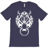 fenrir wolf motif T-Shirt