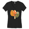 lucu deh Women's V-Neck T-Shirt