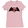 dawn of justice Ladies Fitted T-Shirt