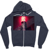 Red Girl Zipper Hoodie