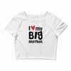 I Love My Big Brother Crop Top