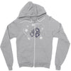 cat ion Zipper Hoodie