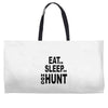 eat sleep hog hunt Weekender Totes