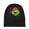 raph   tmnt facemelt Baby Beanies