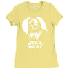 chewbecca star wars ciube chewbacca film cinema&amp;tv Ladies Fitted T-Shirt