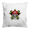 pirate plumber Throw Pillow