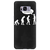 banksy funny human evolution indie Samsung Galaxy S8 Plus Case