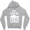 reel great dad Zipper Hoodie