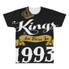 kings are born in 1993 All Over Men's T-shirt