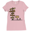 the choice was not hard Ladies Fitted T-Shirt
