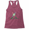 christmas lightsabers Racerback Tank