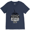 Kraken Loves Boat V-Neck Tee