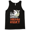 This Girl Loves Siberian Husky Tank Top
