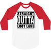 straight outta loot lake 3/4 Sleeve Shirt