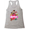 paw patrol birthday girl Racerback Tank