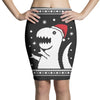 big trex santa ugly christmas Pencil Skirts