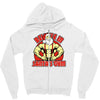 santa's gym Zipper Hoodie