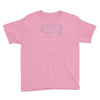 pig oink funny Youth Tee
