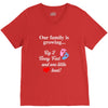 Our Family is Growing V-Neck Tee