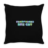 homophones are gay Throw Pillow