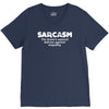 sarcasm brain's natural defense against stupidity V-Neck Tee