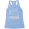 i love cheese Racerback Tank