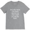who are these children (2) V-Neck Tee