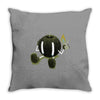 self destruction Throw Pillow