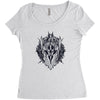 saulord Women's Triblend Scoop T-shirt