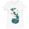 water of life Ladies Fitted T-Shirt