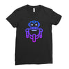 robot andro Ladies Fitted T-Shirt