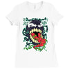 venom splatter Ladies Fitted T-Shirt