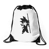 goku dragonball z Drawstring Bags
