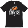 respect the commish fantasy football T-Shirt