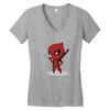YOU KIDDING ME Women's V-Neck T-Shirt